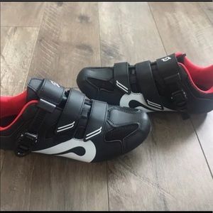 Peloton Black and White Athletic Shoes